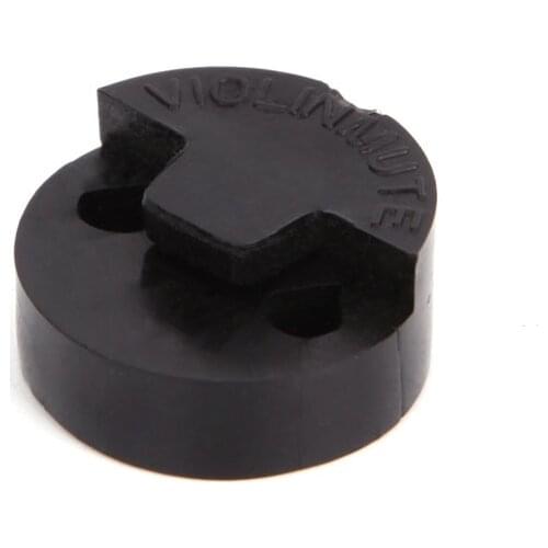 1Pc Acoustic Rubber Violin Mute Fiddle Silencer For Violin Sourdine Tools Black
