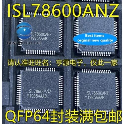 10PCS ISL78600ANZ QFP64 high quality battery monitor/battery management chip in stock 100% new and original