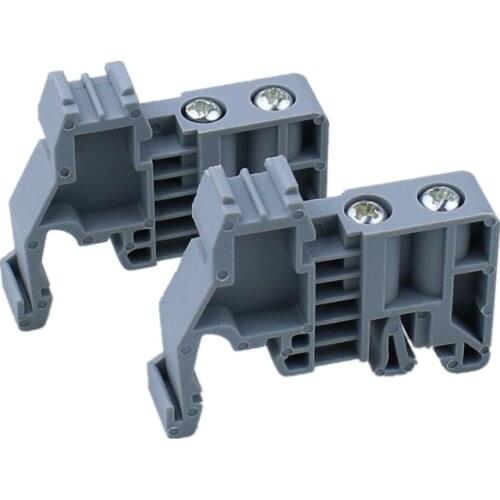 10 Pcs /lot E/UK universal terminal blocks ending/end stoper suit G type and TH type guide rail e-uk (SKJ-2G2)