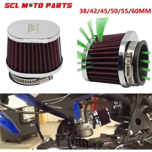 ALconstar-38 42 45 50 55 60mm Motorcycle Air Filter Motocross Scooter Air Pods Cleaner for PWK 21/24/26/28/30/32/33/34/35