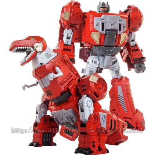 New Cool Oversize Transformation Mechanical Dinosaur Toys Movie 5 ABS + Alloy Anime Action Figure Model Robot Toy Boy Kids Gifts