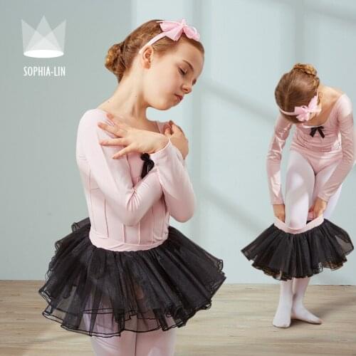 2pcs Professional Girls Ballet Dance Performance Suit Suit Stage Performance Apparel Dance Suit Girls Ballet SkirtCostume B-4652