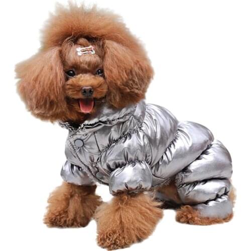 Dog Winter French Bulldog Clothes Waterproof Cotton Padded Warm Outfit Coat Jacket Thickening Down Jacket