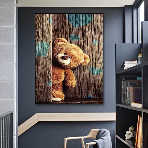 Sweet Life 5d Diy Diamond Painting Teddy Bear Family Harmony Fantasy Cartoon Series Embroidery Gift Children Home Decor TY135