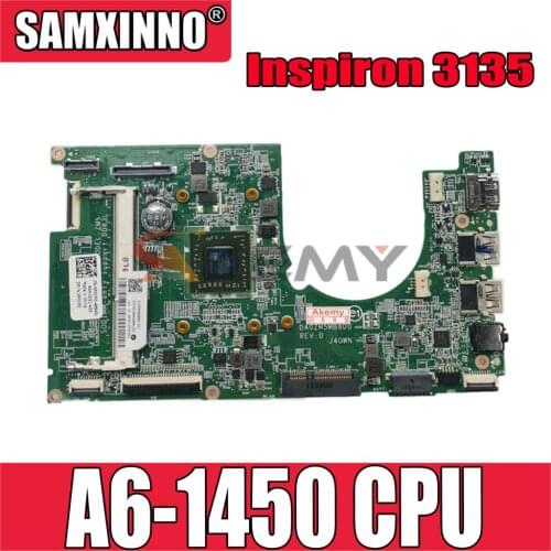 Original Laptop motherboard For DELL Inspiron 3135 A6-1450 Mainboard DA0ZM5MB8D0 CN-0PCKF0 0PCKF0 tested