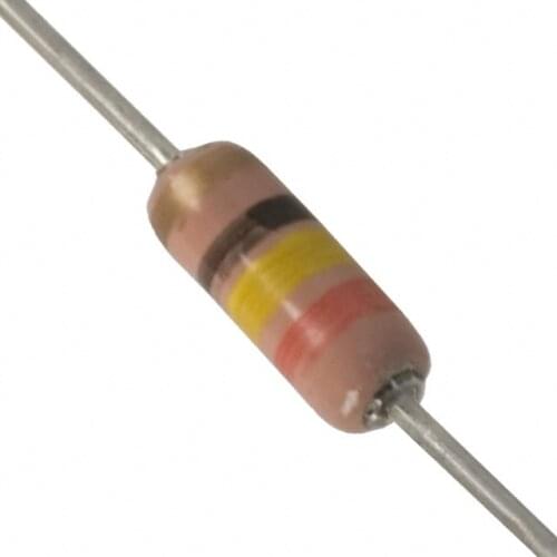 PHISCALE 500pcs Resistor 24Ohms Carbon Film 1/2W 5% Tolerance