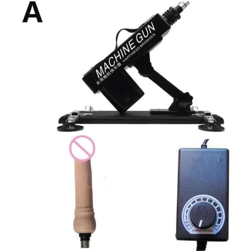 Sexmachine Vibrator Sex Toys for Women Automatic Female Masturbation Gun With Big Dildo Sex Machine Adult Toys for 18