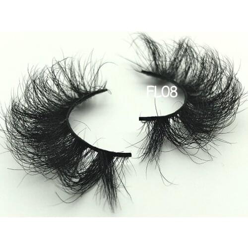 Buzzme Fluffy Eyelash Real Mink Natural 18-22mm Length Lashes 100% Handmade Soft Eyelashes Makeup Beauty Eye Lash