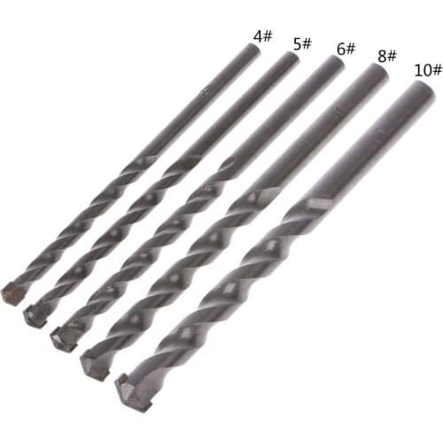 Tungsten Carbide Drill Bit Masonry Tipped Concrete Drilling 4/5/6/8/10mm Power Tool Accessories -hol