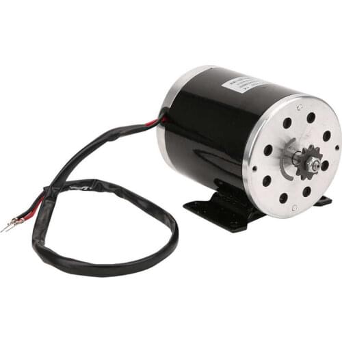 12V 500W Electric Bicycle Brushed Motor Metal High-Speed Brush Motor Electric Vehicle Two/Four Wheels Scooter Parts