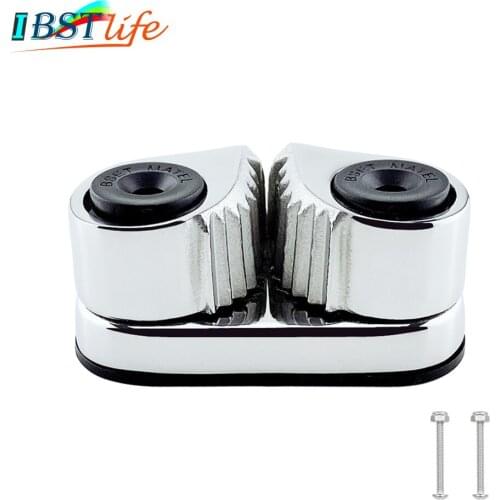 316 Stainless Steel 2 Row Matic Ball Bearing Cam Cleat Pilates Equipment Marine Boat Fast Entry Rope Wire Fairlead Sailing