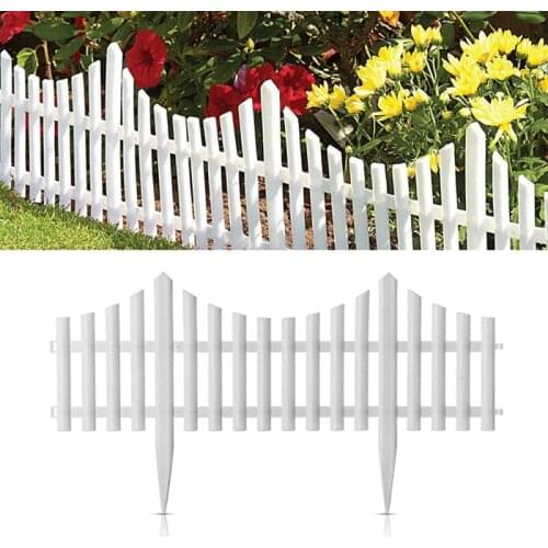 1PC Outdoor Courtyard White Plastic Fence Christmas Decoration Greening Trellis Gate DIY Supplies