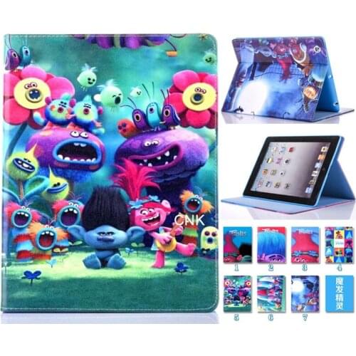 2017 Magic Wizard Cartoon Flip Stand Leather Cover Smart Case For iPad mini1 iPad mini 2 iPad mini 3 Fashion Child Silicone Case