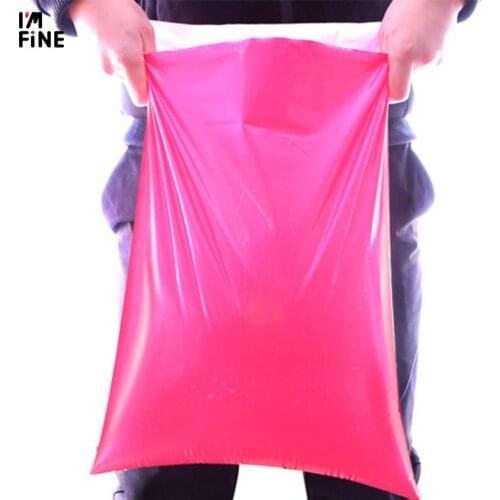 50pcs Colored Poly Mailer Mailing Bags Express Boxes Packaging Envelope Bag Hot Mailer Plastic Garments Shipping Bag