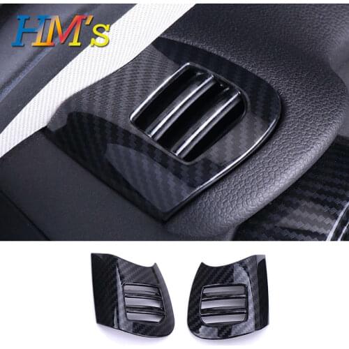 For MINI F56 F55 Car Air Vent Cover Outlet Shell Case Housing Decoration Sticker For MINI Cooper S One F55 F56 F57 Hatchback