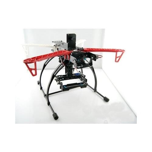 FLYCAT MWC X-Mode Alien Multicopter Frame Kit with Tall Landing Skid+2 PTZ Quadc