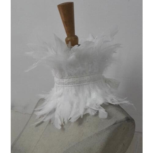 Gothic feather collar corset # FC150011