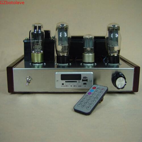 JBH 6N9P 6P3P Tube Amplifier USB MP3 Decoder HIFI single-ended Lamp Amp finished product JBH6P3PSUF