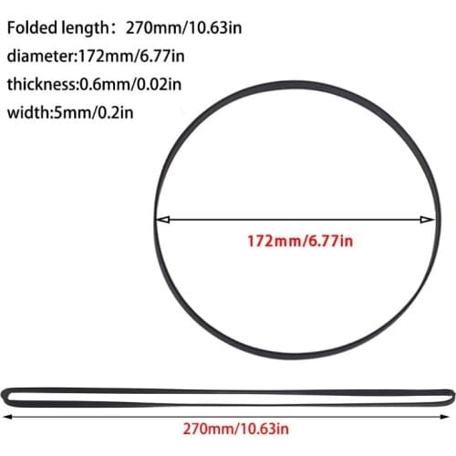 2PCS Record Player Turntable Belt for PIONEER PL335 PL200Z PL281 PLX50 PLX340 Q81F