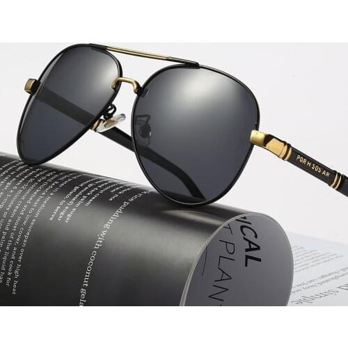 2021 Polarized Sunglasses for Men Black Fashion Luxury Women Brand Designer UV400 Gafas Mens Driving Shades Male Sun Glasses