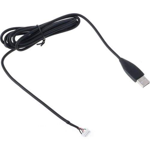 1Pcs USB Mouse Cable For Logitech MX518 MX510 MX500 MX310 G1 G3 G400 G400S Mouse Line