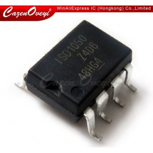 10pcs/lot ISO1050DUBR SOP8 ISO1050 SOP SOP-8 ISOLATED CAN TRANSCEIVER ISO1050D SMD In Stock