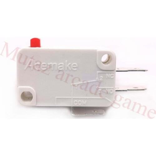 20pcs Acemake Microswitch for Push button/Joystick 3 terminals Micro switch arcade parts Arcade Machine Coin operated cabinet