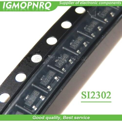 50PCS SI2302DS-T1-E3 SOT23 SI2302DS SOT SI2302 SMD IC