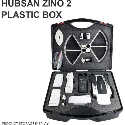 HUBSAN ZINO2 UAV accessories plastic box waterproof and dustproof can accommodate portable luggage