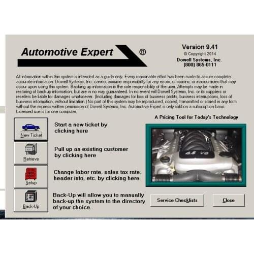 Automotive Expert v9.41 best Shop Management Software