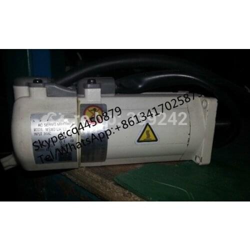 USED 100% TESED MSM012A1EE 100W AC SERVO MOTOR MSM012A1EE FOR PAN