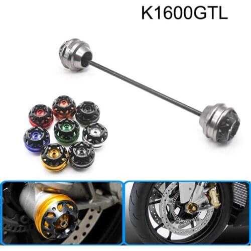Free shippin for BMW K1600GTL 2011-2015 CNC Modified+Motorcycle Front wheel drop ball / shock absorber