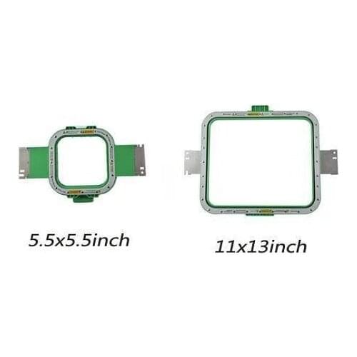 Hot Sale Embroidery Mighty Hoops 5pcs 5.5x5.5inch + 5pcs 11x13inch Magnetic Frames + 1 Hoop Station For Embroidery Machine