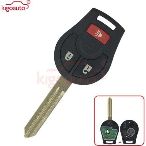 Kigoauto H0561-C993A Remote key 2+1 button 434Mhz CWTWB1U751 with 46 chip for Nissan Altima Maxima Murano 2008 - 2013
