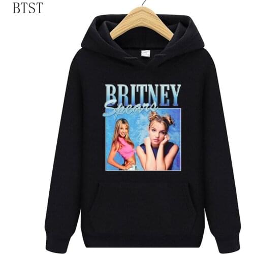 Britney Spears Beautiful Photo Print Hoodies Fashion Streetwear Man /Woman Pullover Sweatshirt Autumn Long Sleeve Clothes