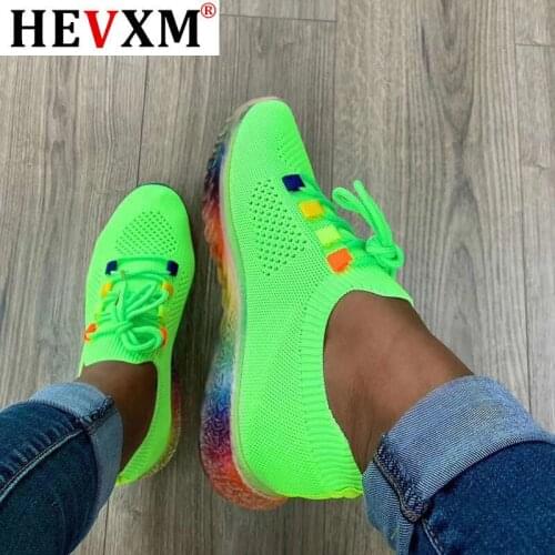 2020 Women Casual Shoes Fashion Breathable Mesh Walking Vulcanized Shoes Woman White Sneakers Women Tenis Feminino Zapatos Mujer