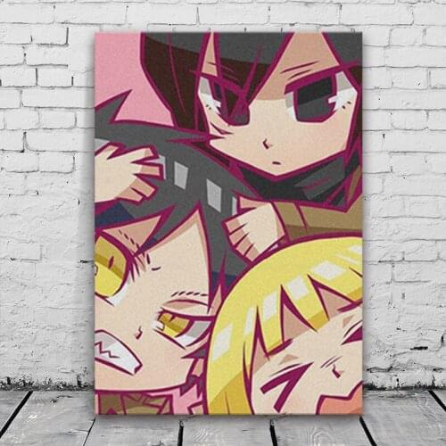 Mikasa Eren Armin Attack on Titan Poster Painting Wall Art Canvas For Living Room Home Bedroom Study Dorm Art Decoration Prints