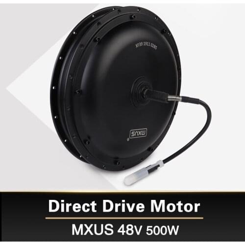 48V 500W Direct Drive Gearless Hub Motor E-bike Motor Front Motor Rear Cassette Motor Optional MXUS Brand XF39 XF40 freehub