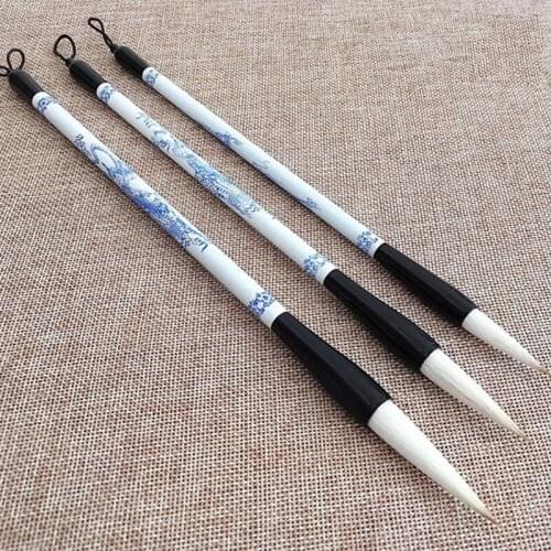 3pcs Set S,M,L Calligraphy Pen Soft Hair Writing Brush Artist Water Color Drawing Painting Pen School Office Supplies Stationery