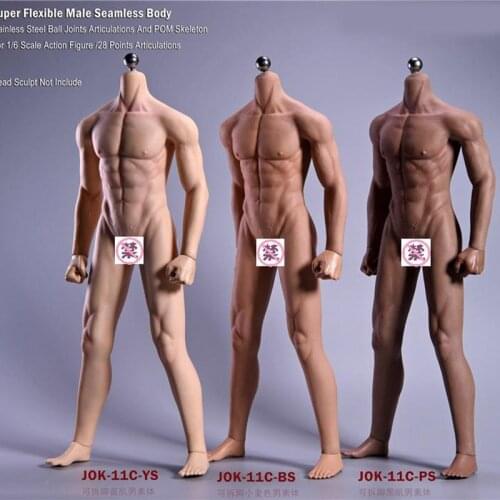 Phicen 1/6 Scale Super-Flexible male Seamless Body Stainless Steel Skeleton Suitable for 12'' Action Figure Model Toy
