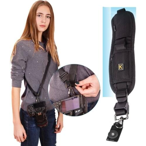 Portable Shoulder Camera Strap for DSLR Digital SLR Camera Canon Nikon Sonys Quick Rapid camera accessories Neck Strap Belt
