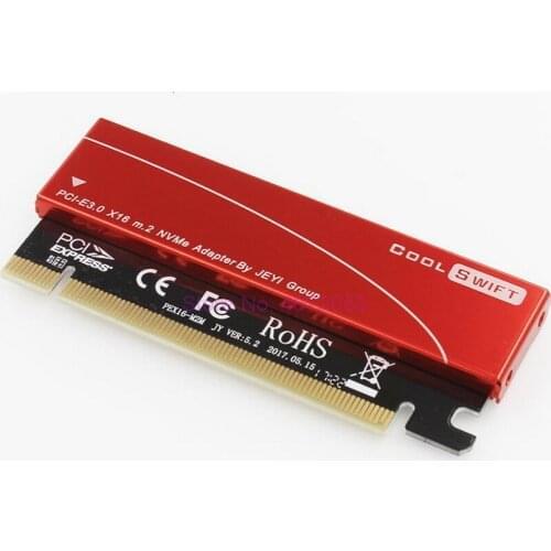 100pcs NVME M.2 X16 PCI-E Dust-proof Riser Card Aluminum Sheet Gold Bar Thermal Conductivity Silicon Wafer Cooling