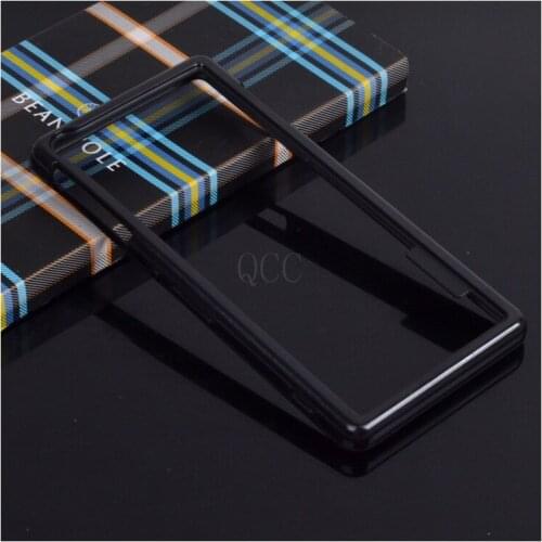 On sale! hybrid Silicone protector bumper for sony xperia z3 L50t cover of soft rubber silicone frame phone bags case 6th colors