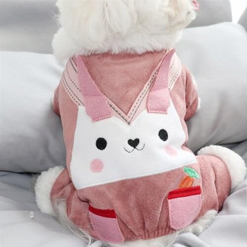 Pink Snow Winter Dog Down Parkas Coat Overalls Four Leg Pet Hoodie Apparel Outfit Chihuahua Shih Tzu Puppy Animal Clothing Goods