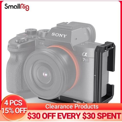 SmallRig A7S3 A7siii Arca-Type L-Bracket For SONY Alpha 7S III Camera L Plate Mounting Plate -3003