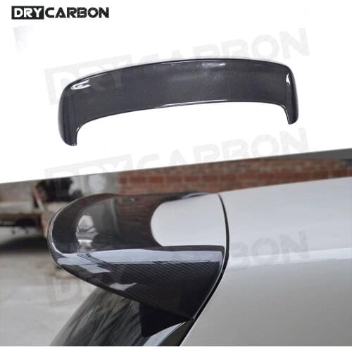 Dry Carbon fiber Rear Roof Spoiler Boot Lip Wings for VW Golf 6 VI MK6 Standard 2010-2013 Not For GTI R RZ Style FRP Spoiler