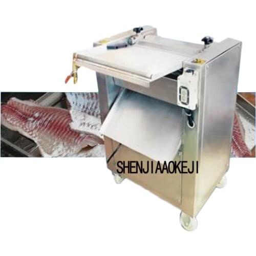 FGB-400 Large remove fish skin machine stainless steel fish peeled machine 220/380V 750W 1pc remove fish skin machine 1PC