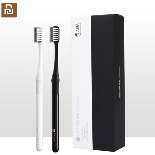 Xiao mi Youpin 2 Colors Doctor B Tooth Mi Bass Method Better Brush Wire Couple Including Travel Box for toothbrush