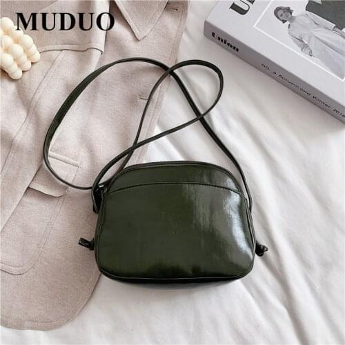 MUDUO 2021 Hot Crossbody Bags For Women Fashion Small Messenger Bags Girls PU Leather Shoulder Bag Female Handbag Designer