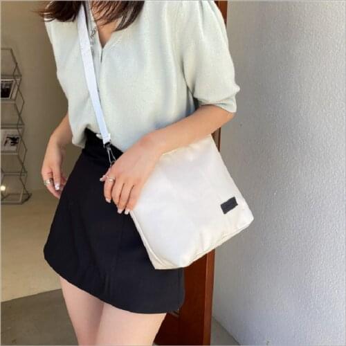 Female Baguette Tote Bag Fashion Label Solid Color Crossbody Bags Ladies Large Capacity Messenger Bag Сумка Женская Сумка Багет